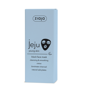 Ziaja pleťová maska 50ml čierna Jeju