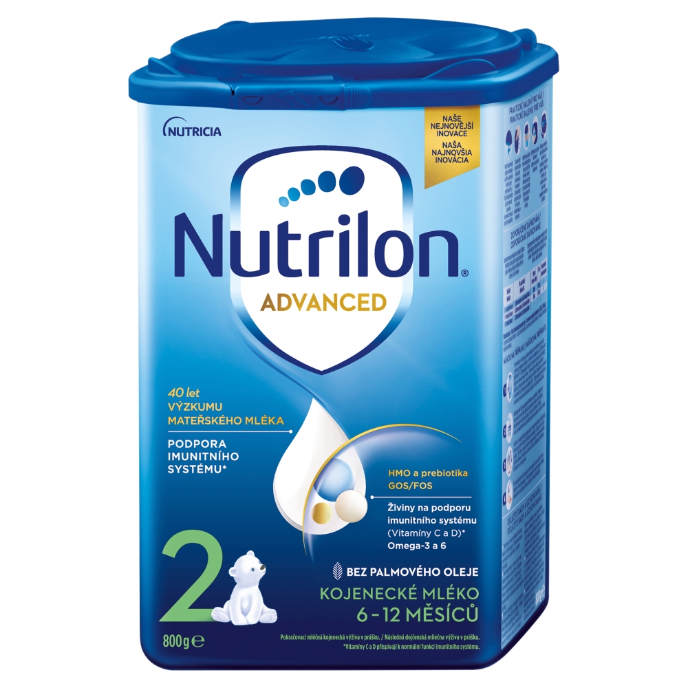 Nutrilon mliečna výživa 800g 2 6m+