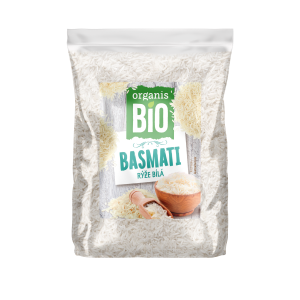Organis BIO ryža biela 500g Basmati