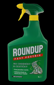 Roundup Fast 1l rozprašovač chodníky
