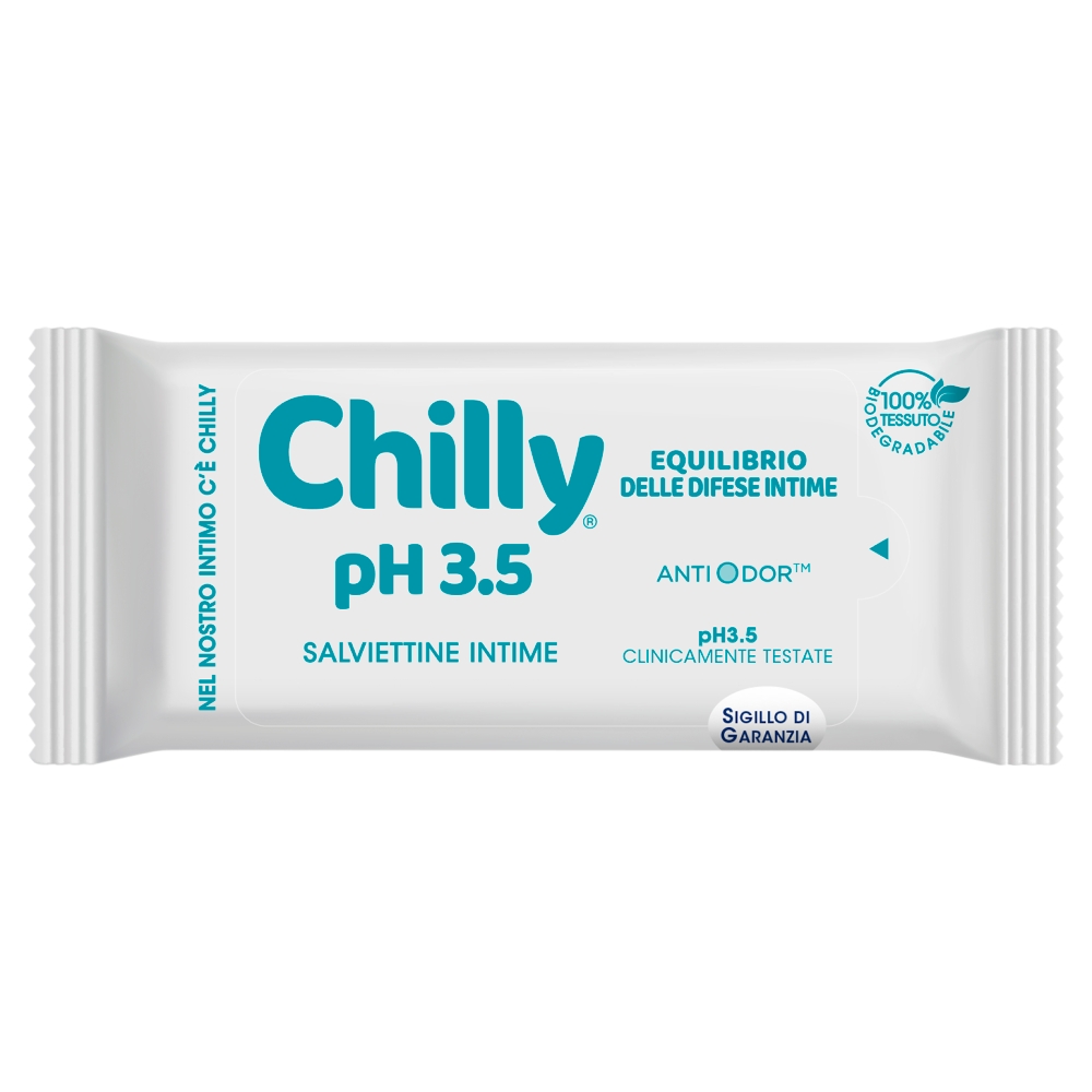 CHILLY obrúsky (12ks/bal) pH 3,5