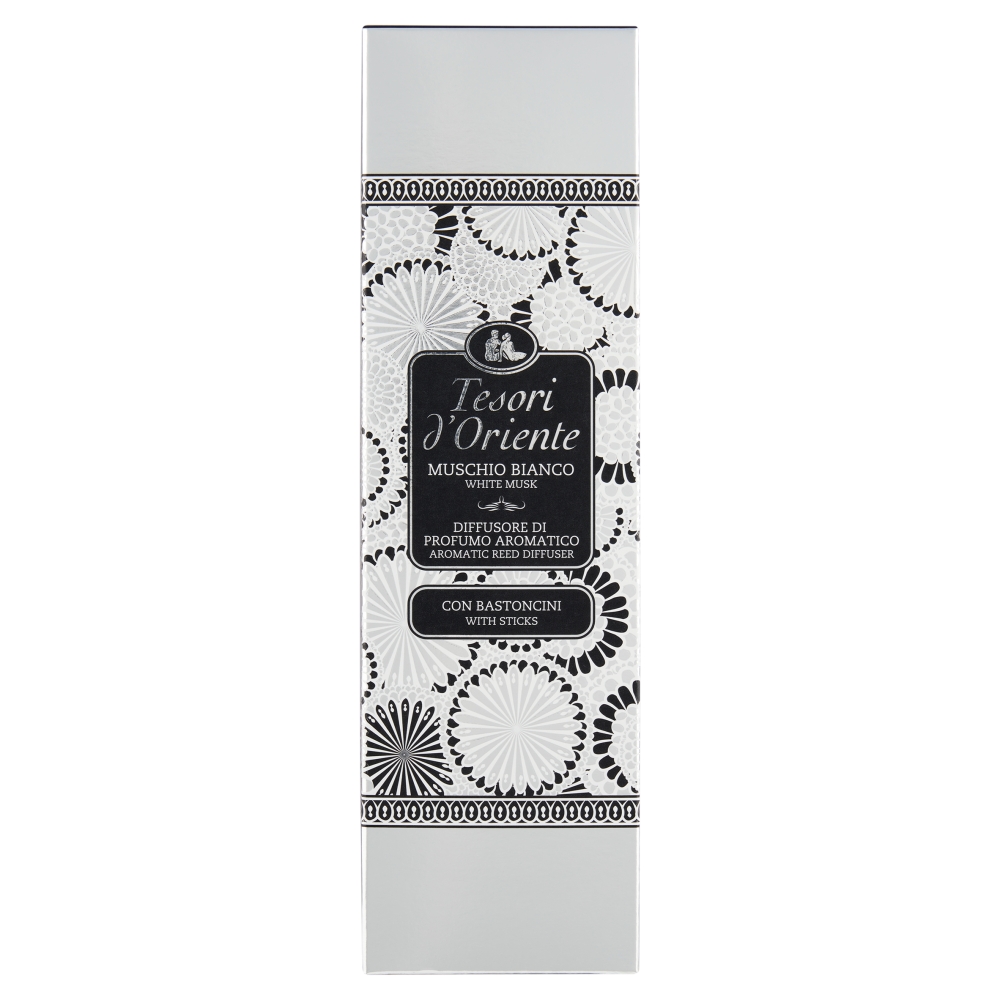 Tesori d'Oriente Tesori d´Oriente Muschio Bianco aróma difuzér s ratanovými tyčinkami 200 ml
