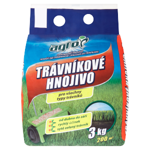 AGRO Trávnikové hnojivo 3kg ACS