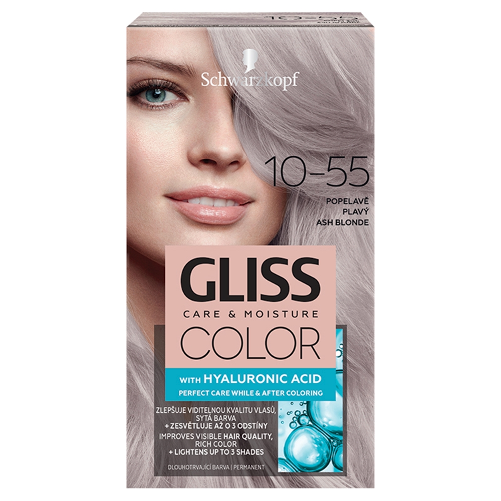Gliss Color popolavo plavý 10-55