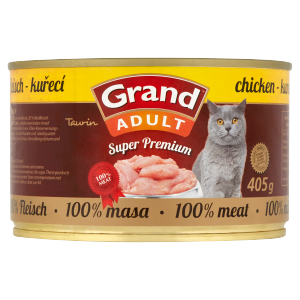 Grand Adult kuracia konzerva 405g mačka