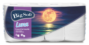 Big soft toal papier 3vr (8ks/fol) Luna