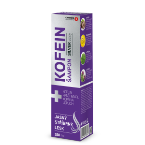 Cemio Kofeínový šampón 250ml Silver