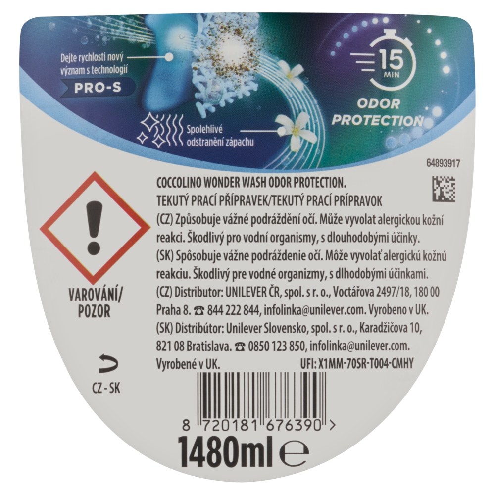 Coccolino gel 37PD Odor ShortC
