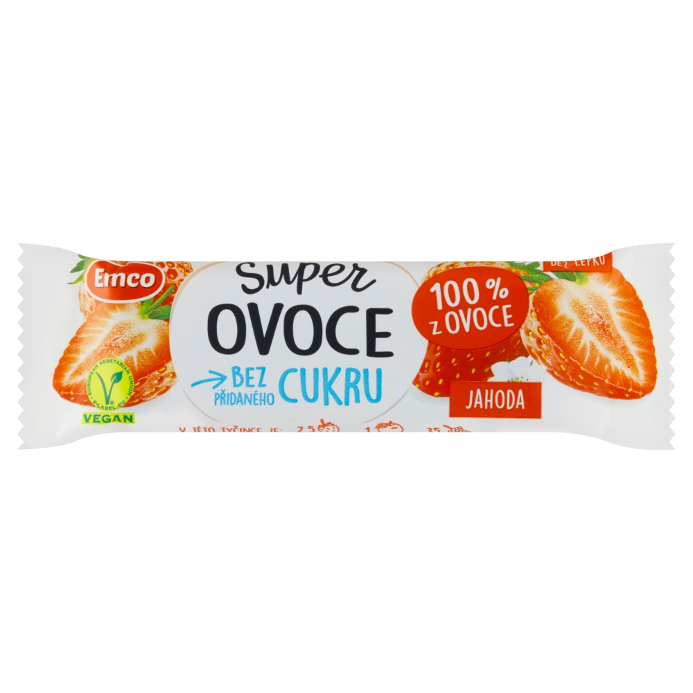 Emco ovocná tyčinka 30g jahoda