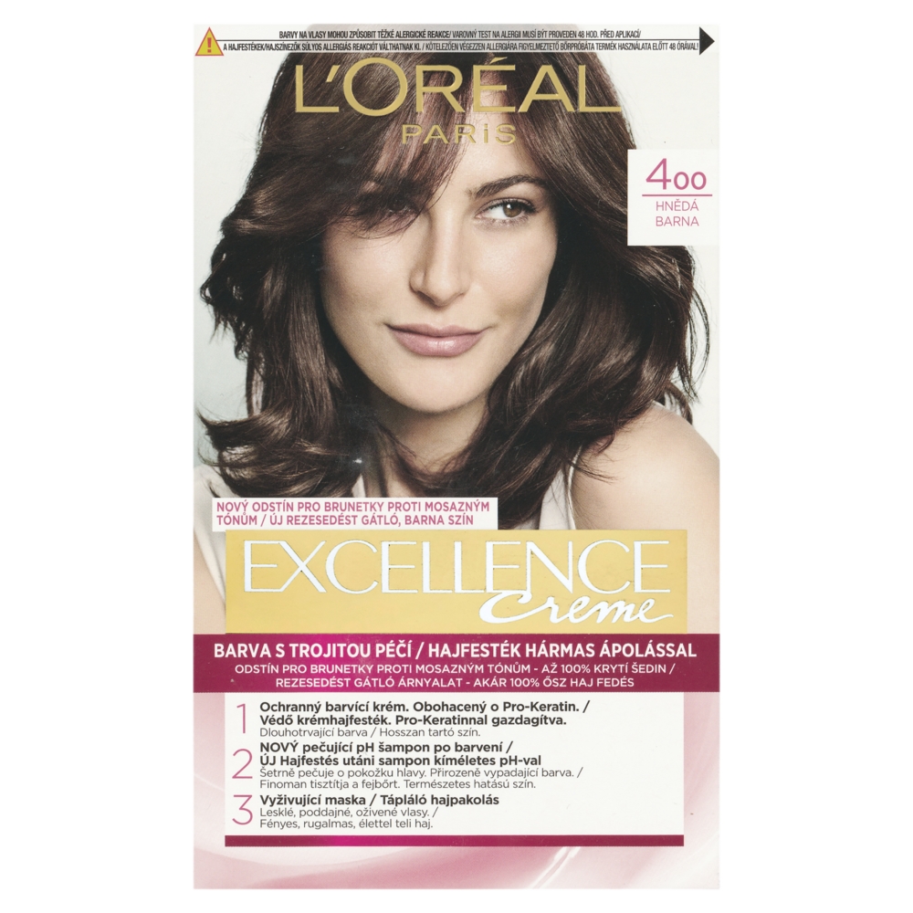 Excellence creme 4 hnedá