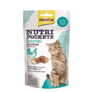 Gimcat Nutri vankúšiky 60g dentálne