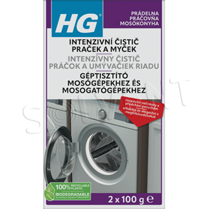 HG na údržbu práčok a umývačiek (2x100g/bal)