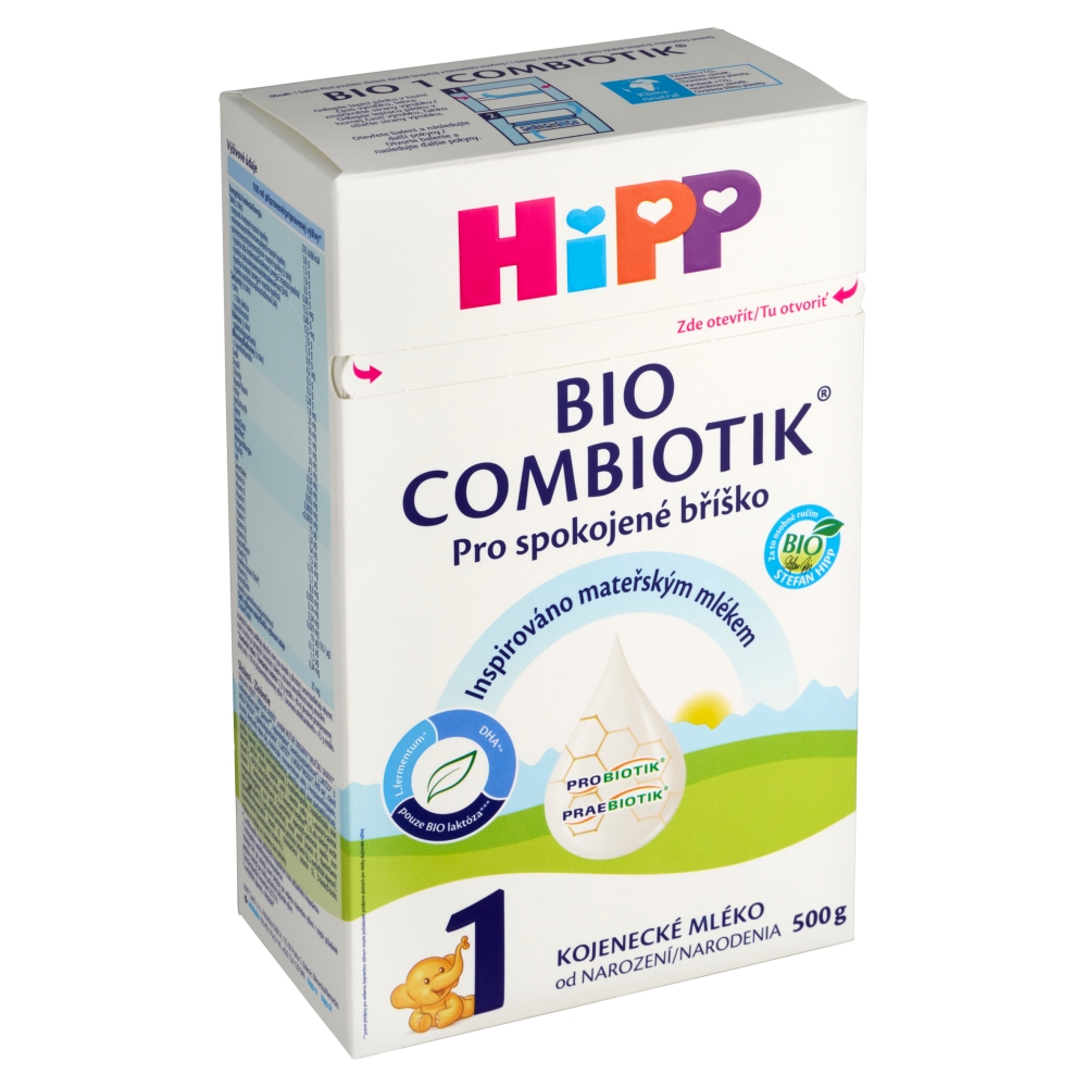 HiPP mlieko 500g 1 Bio Combiotik 0m