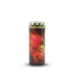 Cintorínska sviečka 195g tulipán S