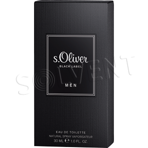 s.Oliver EDT 30ml Black Label Men