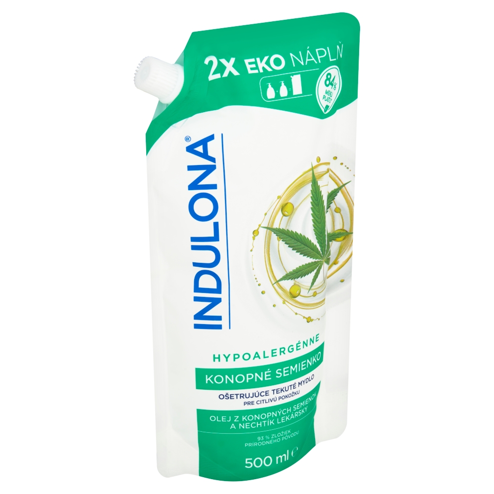 Indulona tekuté mydlo 500ml NN Konopné