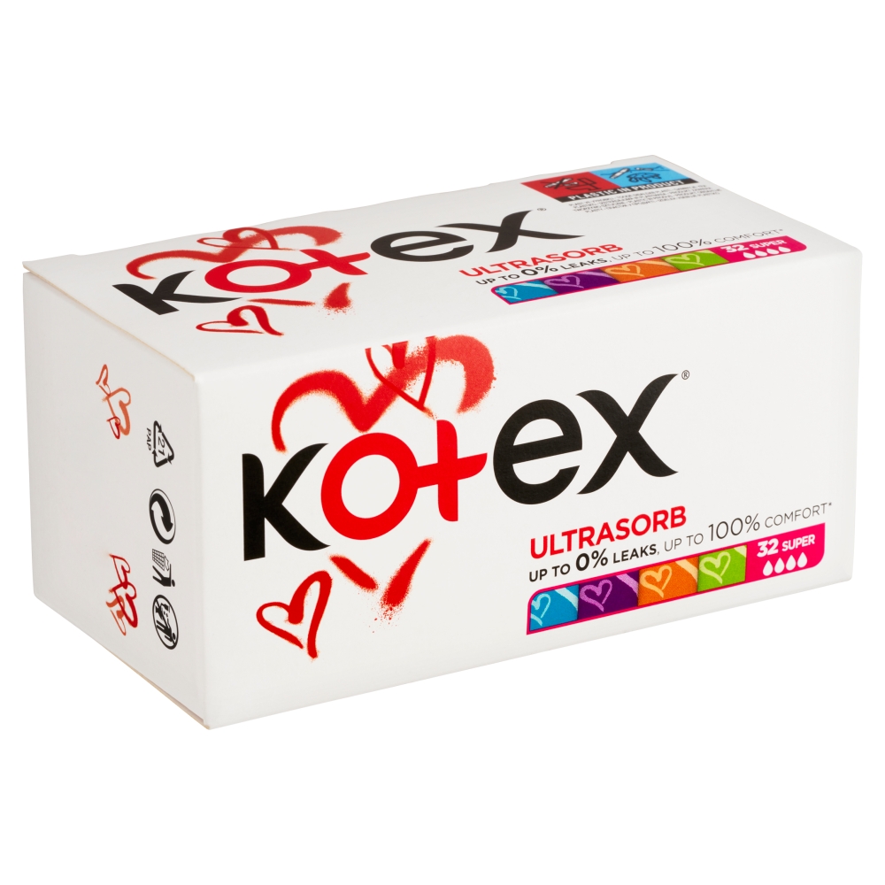 KOTEX tampón (32ks/kra) Ultra Sorb Super