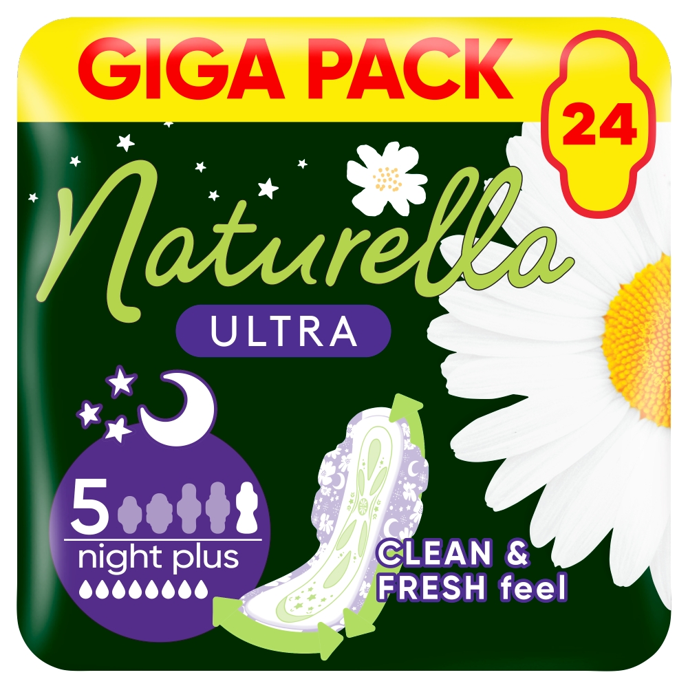 Naturella vložky Ultra (24ks/fol) Night+