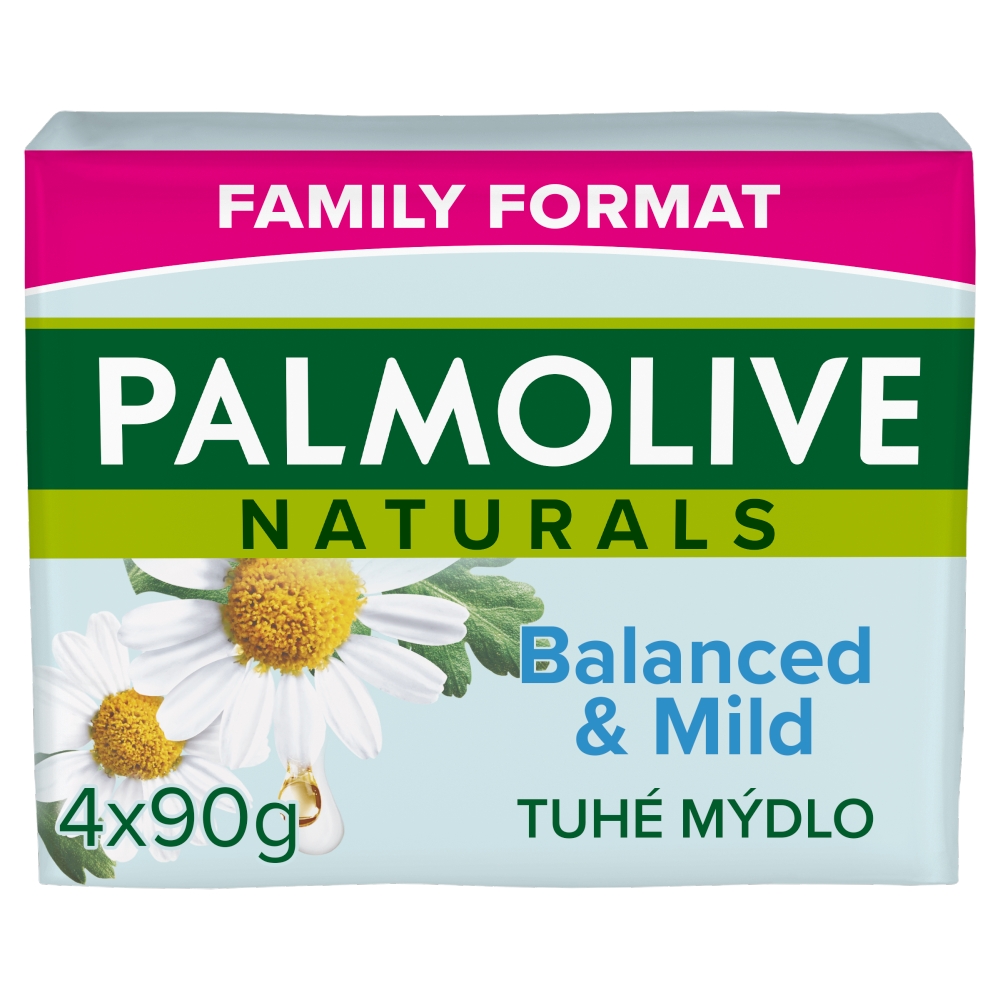 Palmolive tuhé mydlo (4ks/fol) 90gCh&Vit