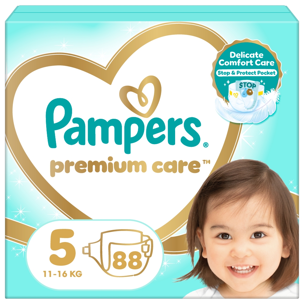 Pampers Plen.Prem.MegaBox S5 (88ks/fol)