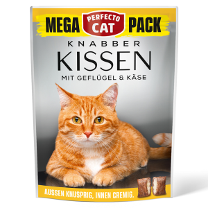 Perfecto Cat vankúšiky Mega 150g hydina