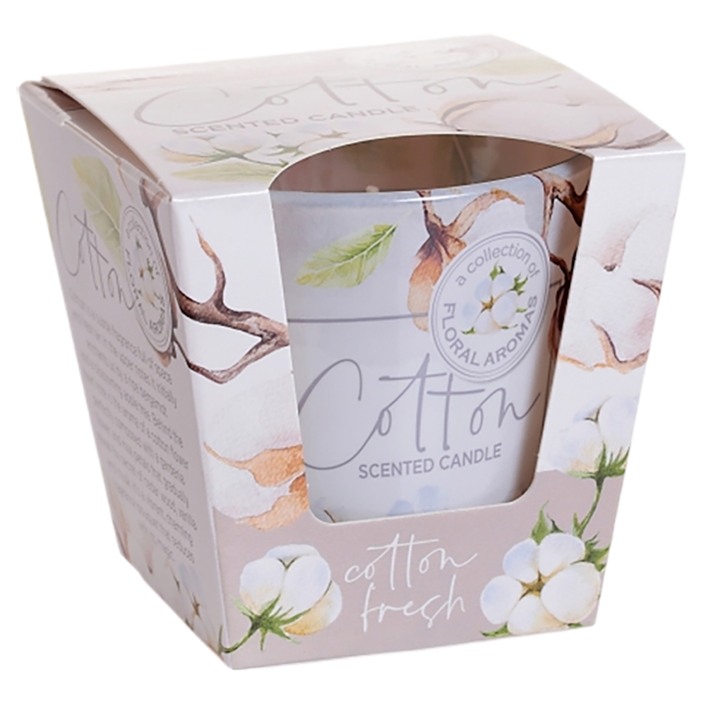 Sviečka 115g Cotton fresh