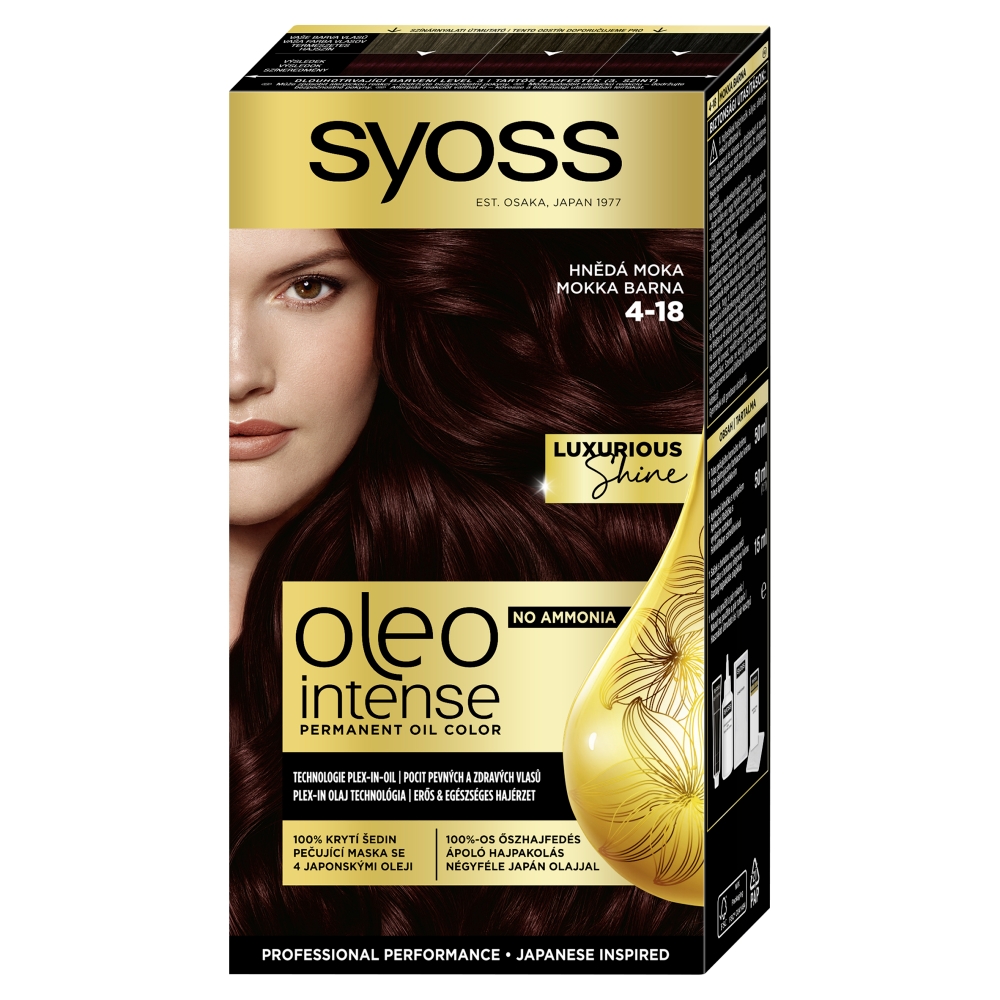 Syoss Oleo Intense 4-18 Hnedá moka
