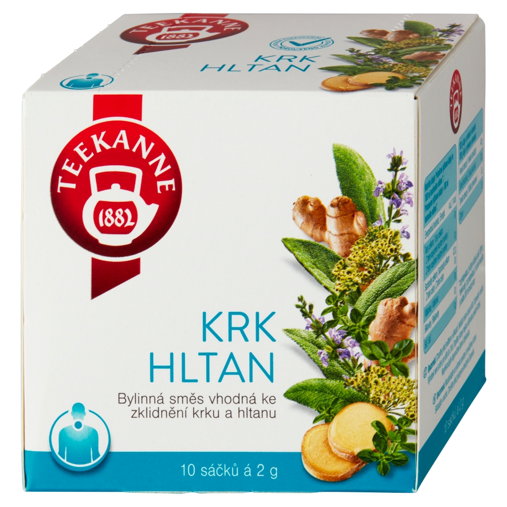 TEEKANNE čaj (10ks/kra) krk hltan