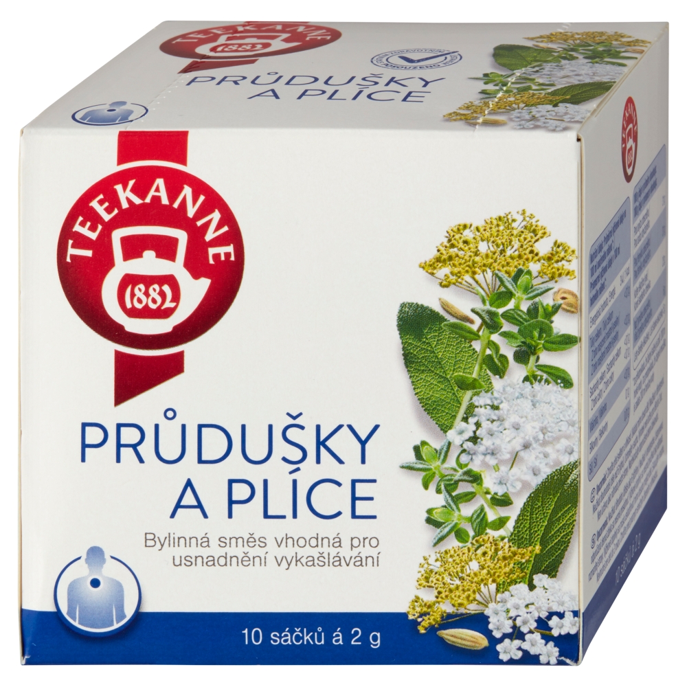 TEEKANNE čaj (10ks/kra) priedušky a pľúca