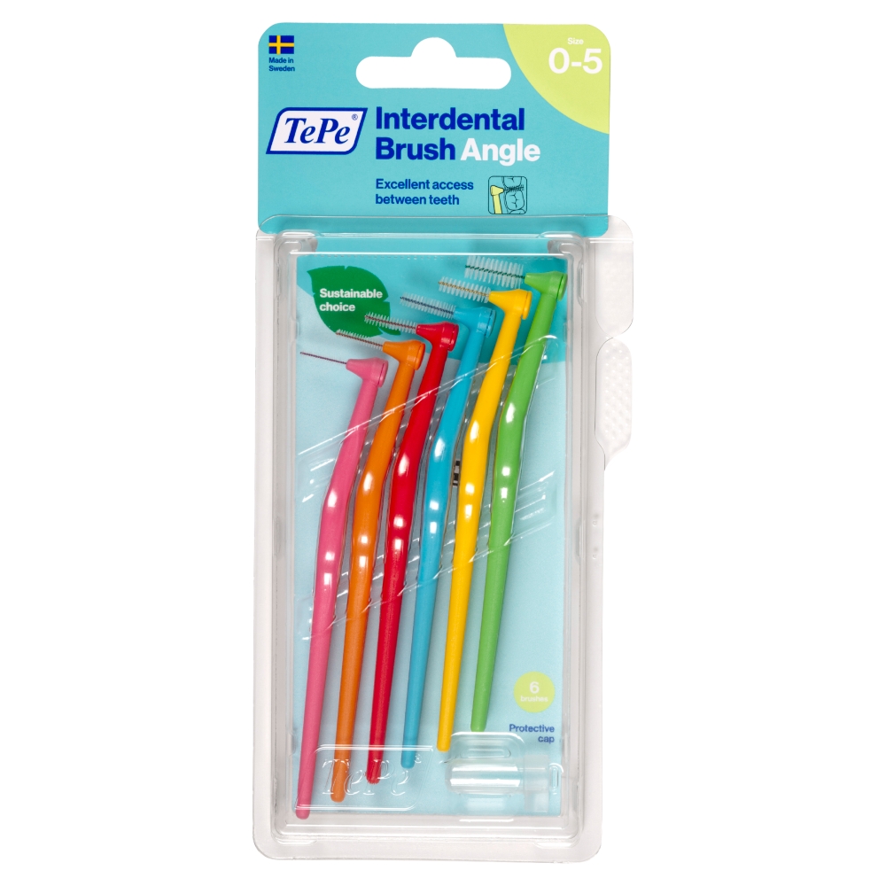 TePe medziz k (0,4-0,8mm)(6ks/bli) MIX