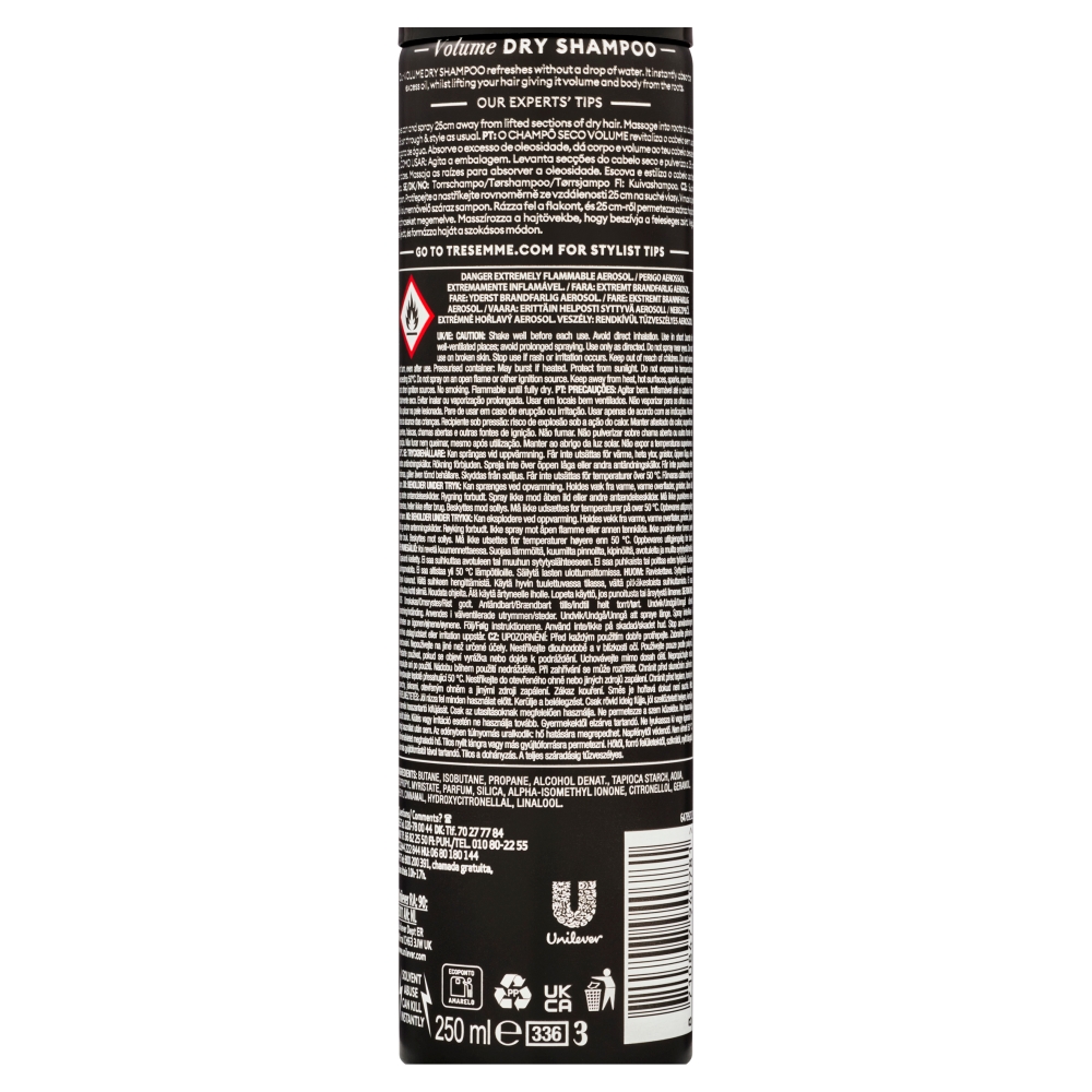 TRESemmé suchý šampón 250ml Volumising