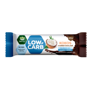 Topnatur LC tyčinka 40g kokos v čokoláde