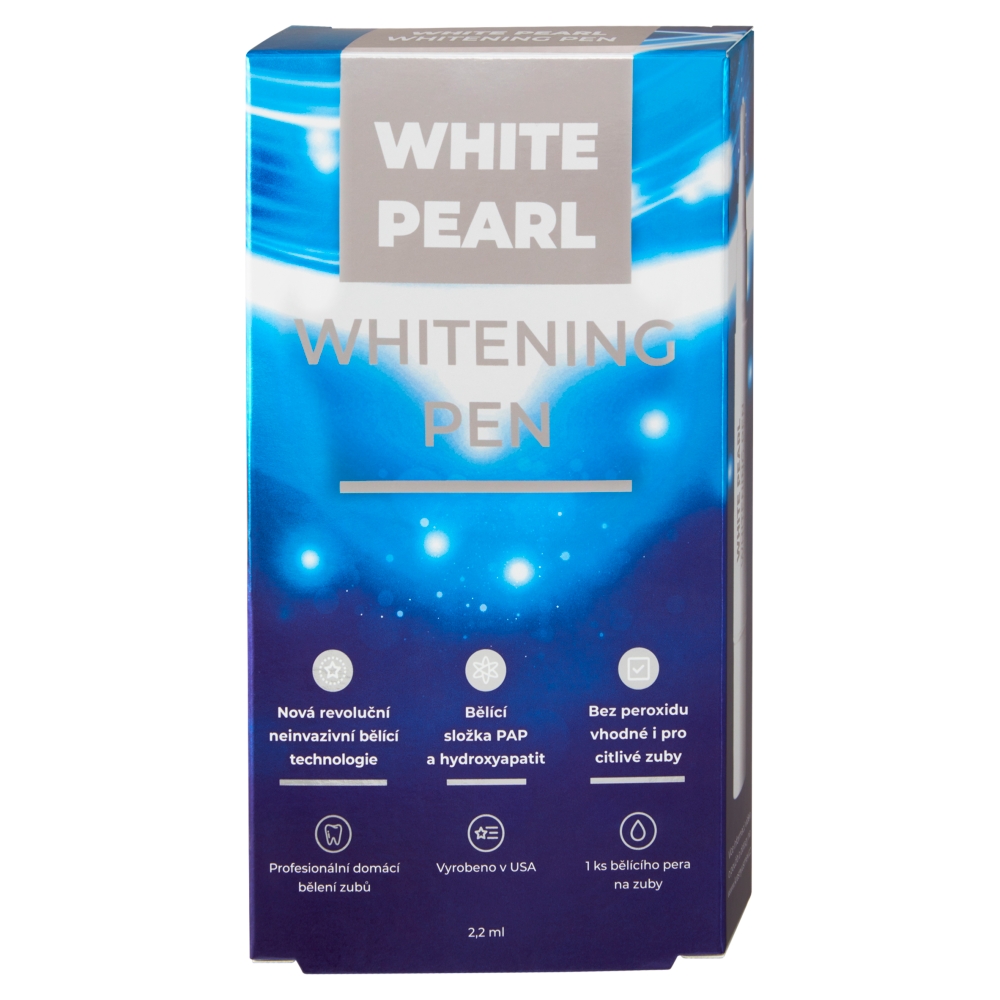 White Pearl PAP bieliace pero 2,2ml