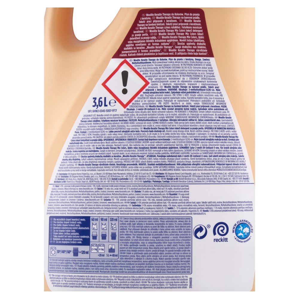 Woolite 60PD Color