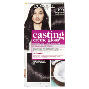 Casting Creme Gloss 100 tmavá čierna