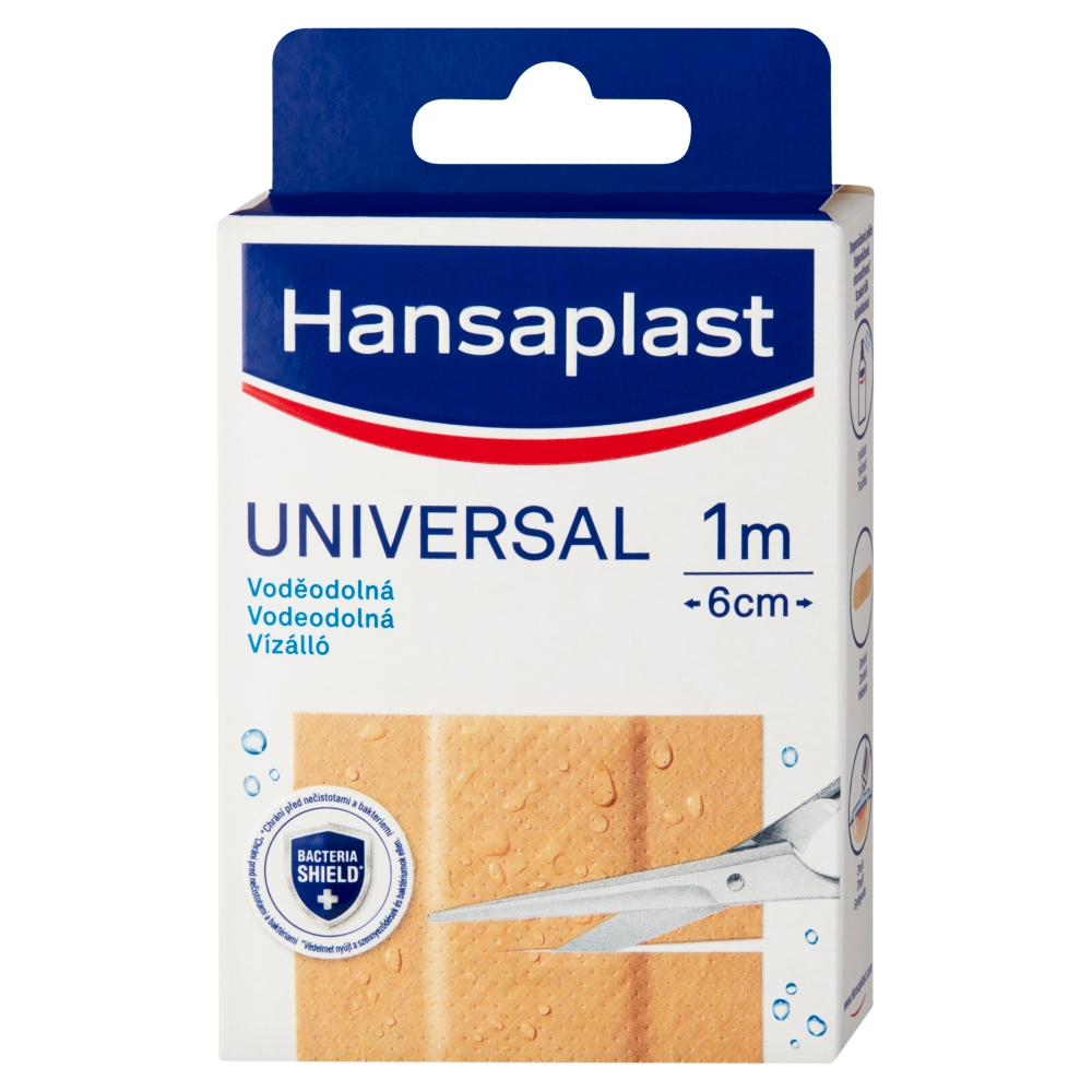 Hansaplast nápl 1mx6cm(10ks/kra) univer