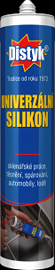 Distyk univerzálny silikón 280ml biely