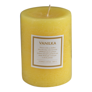 Q Home sviečka 340g vanilka