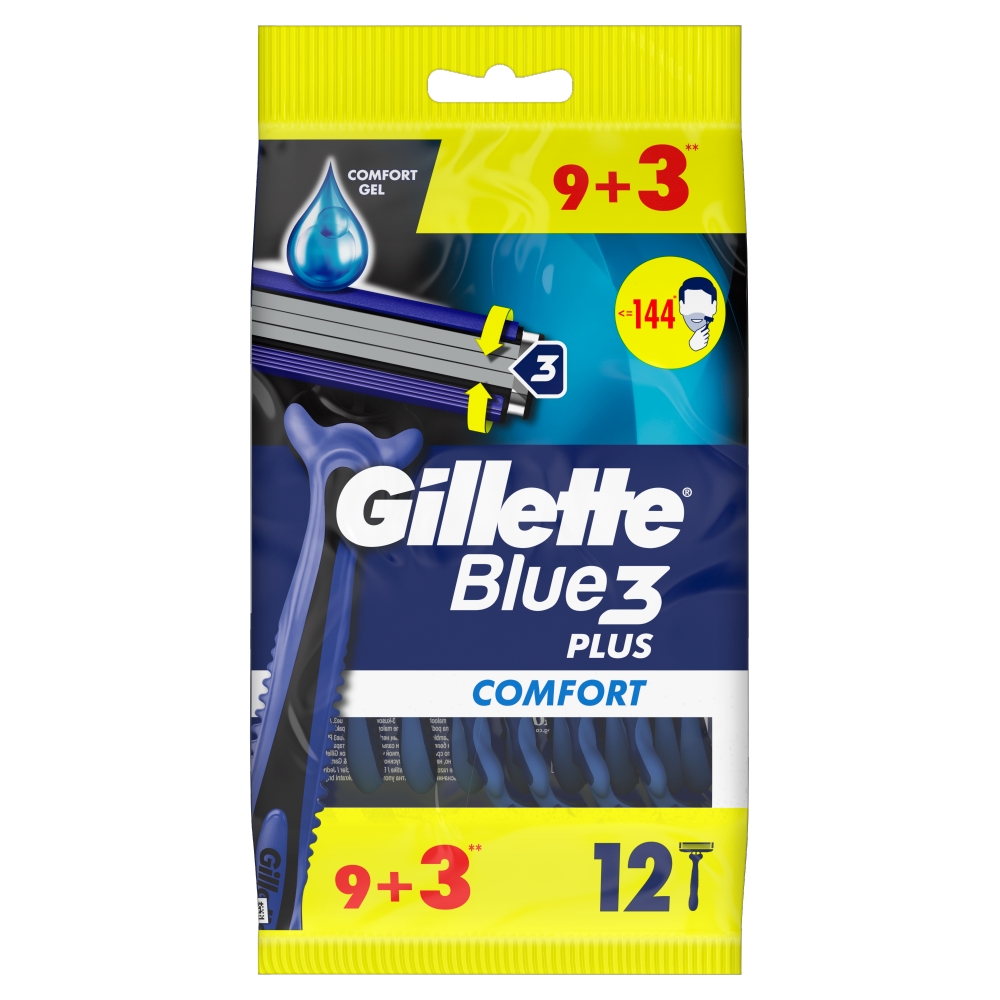 Gillete holítko (12ks/sac) Blue3