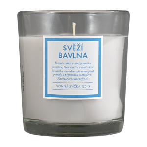 Q Home sviečka 125g bavlna