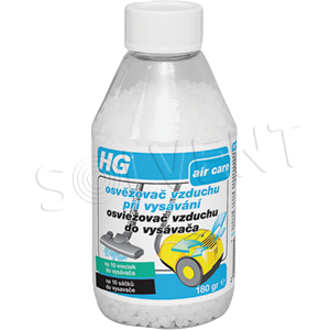 HG osviežovač vzduchu 180g pri vysávaní