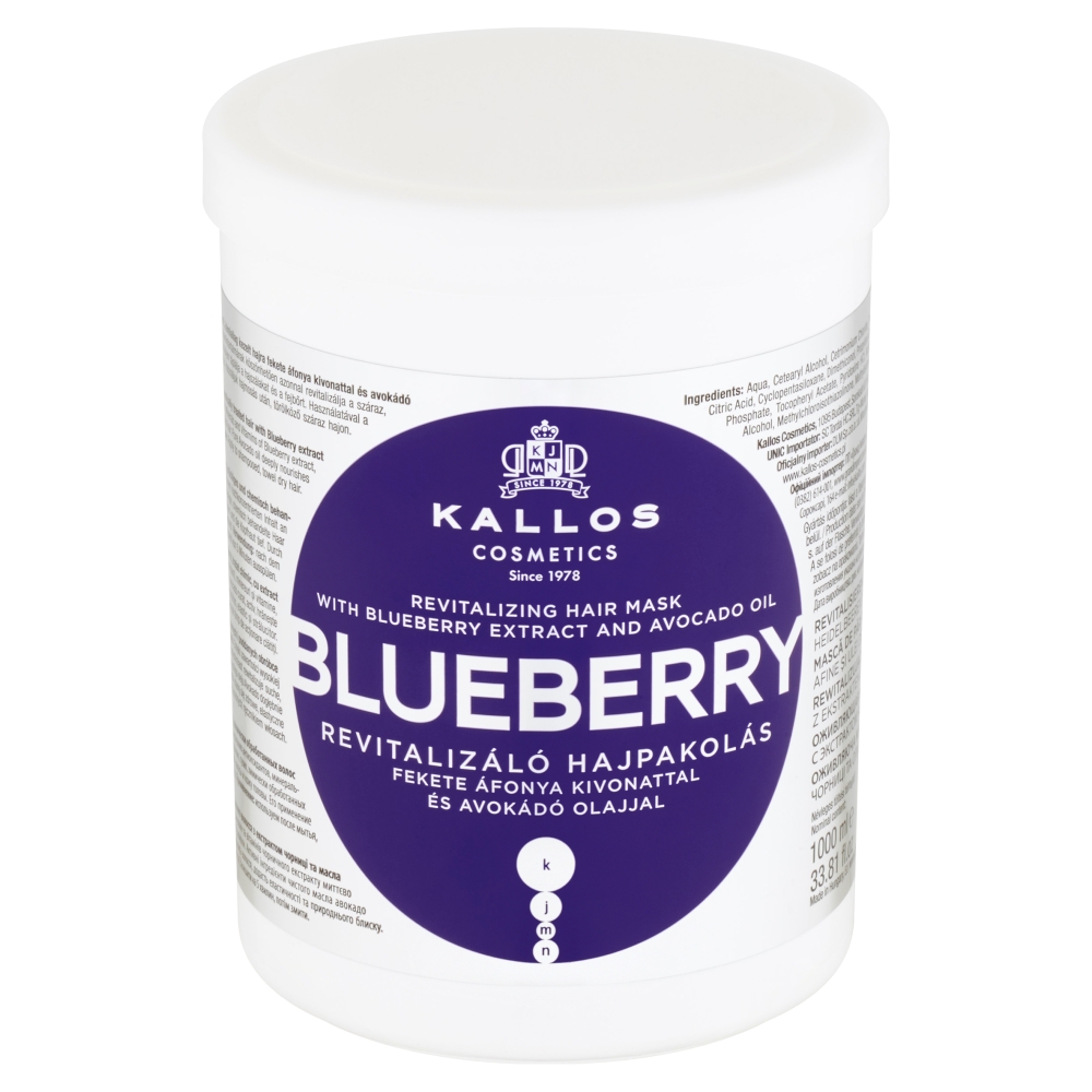 KALLOS KJMN maska 1l blueberry