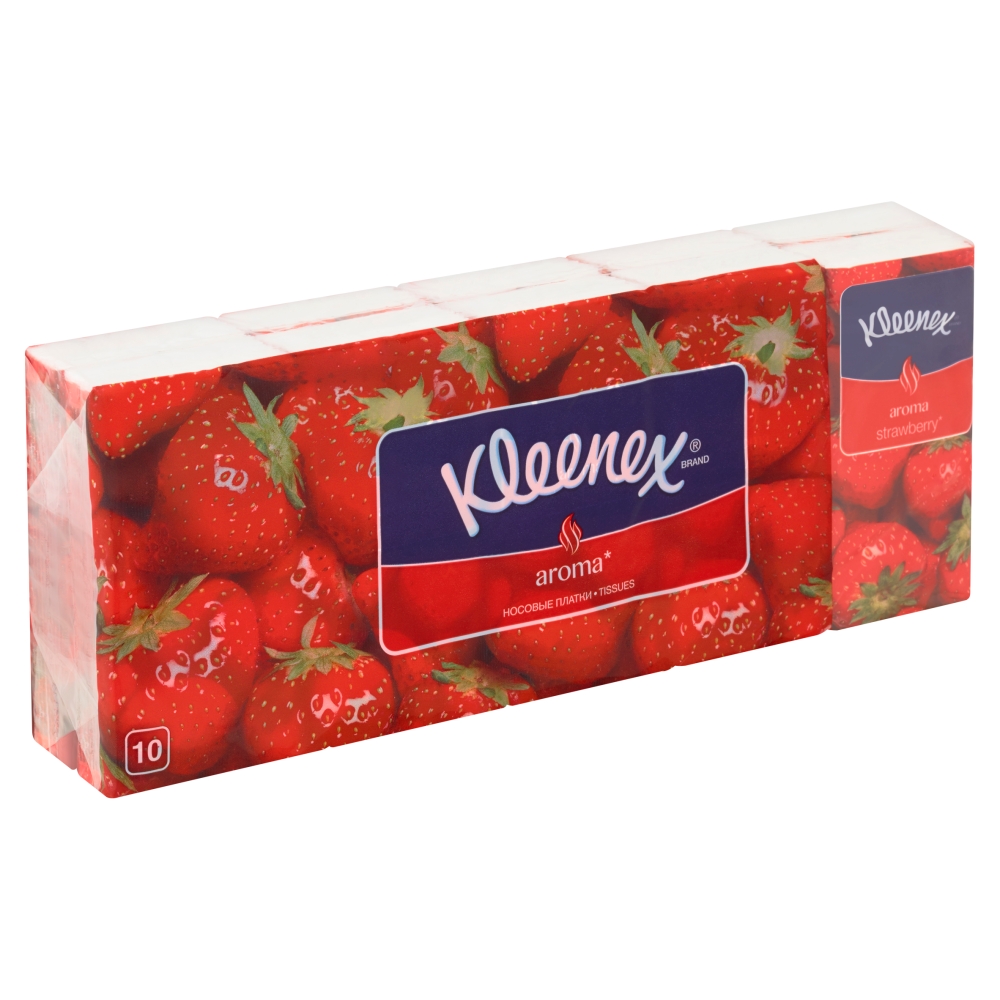 Kleenex vreckovka (10x10ks/fol) Jahoda