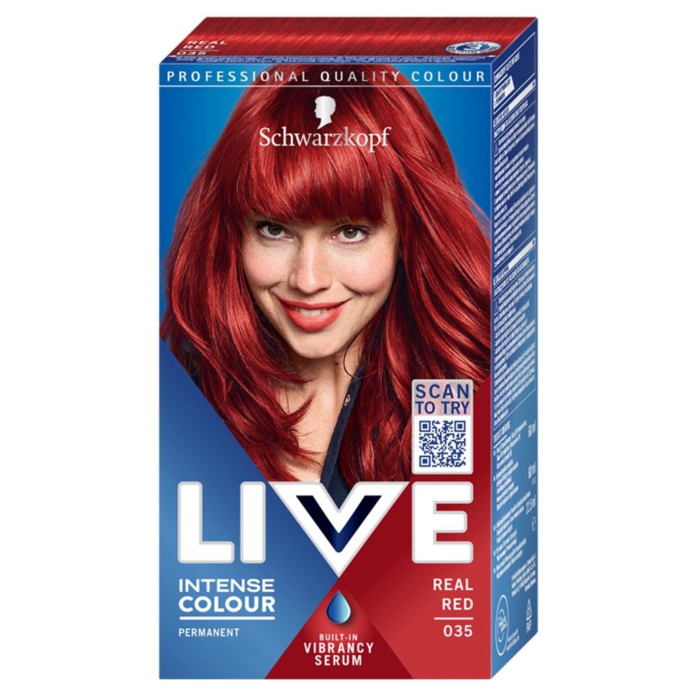 Live Color Pravá červená BL 035
