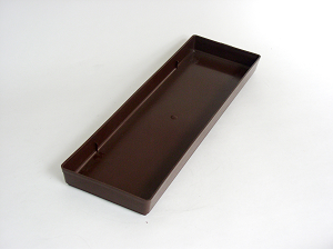 MISKA POD TRUH.60 HNEDÝ 60X15X4CM PLAST