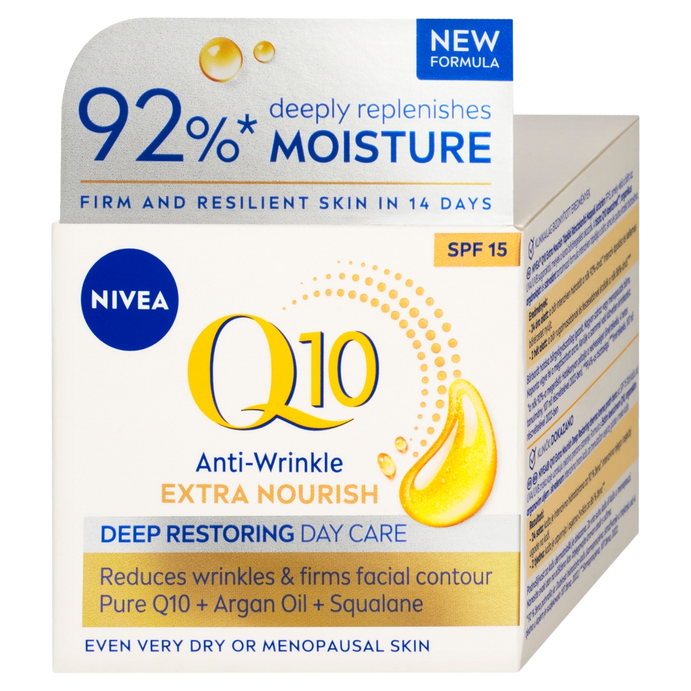 NIVEA denný krém 50ml Q10 výživný