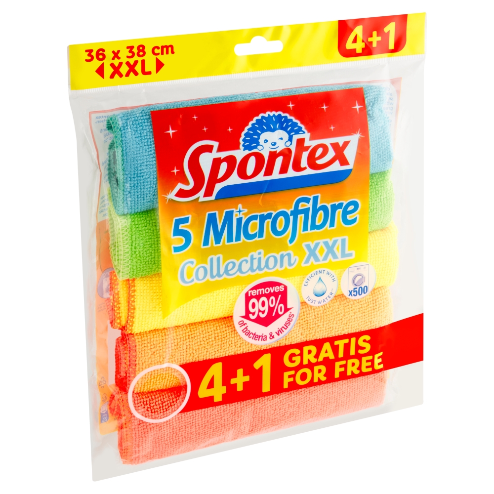 Spontex utierka Microfibre XXL (4+1k/sac)