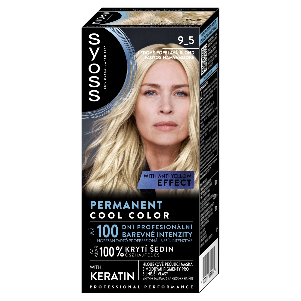 Syoss Color 9-5 Ľadový perleťovo plavý