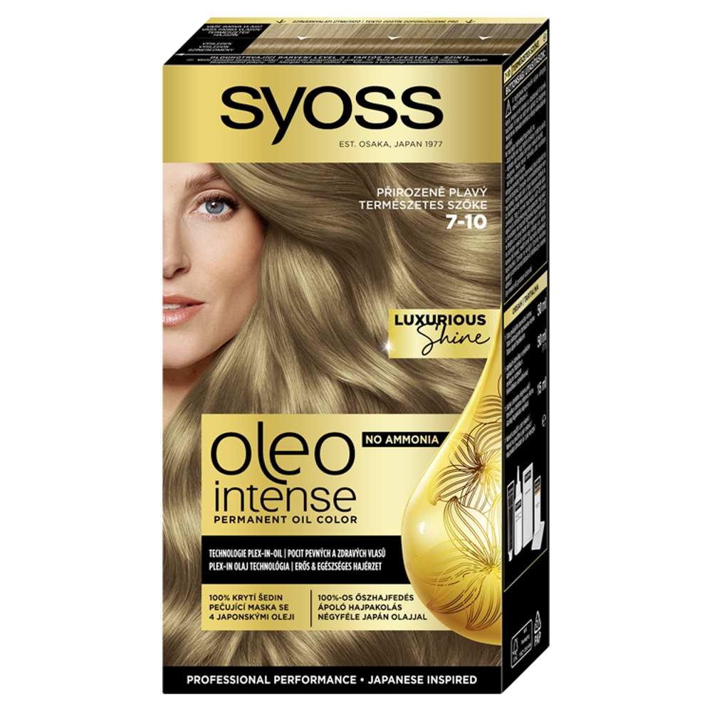 Syoss Oleo Intense 7-10 Prirodzene plavý