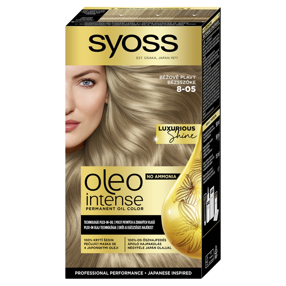 Syoss Oleo Intense 8-05 Béžovo plavý